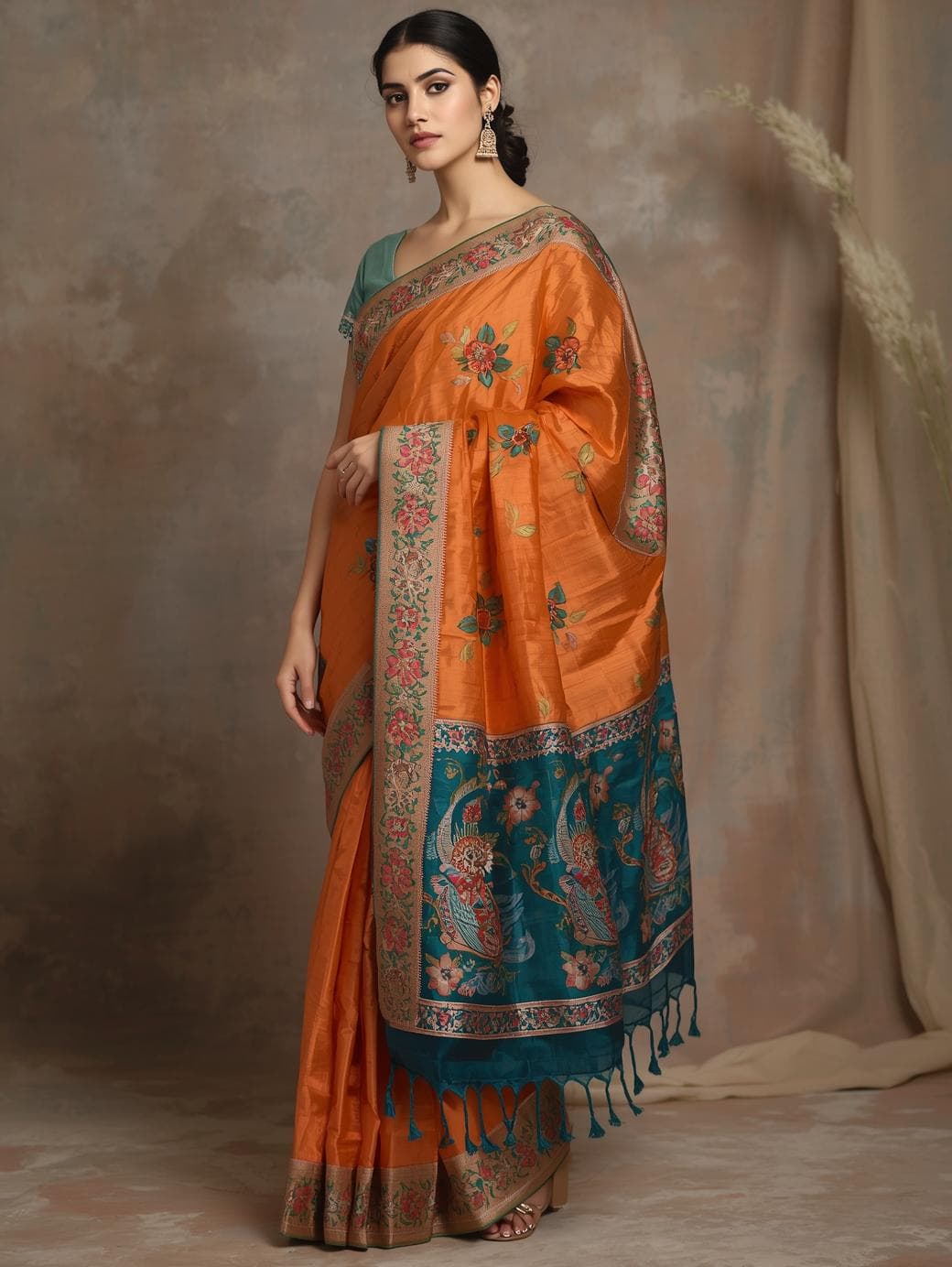 Royal Red Traditional Paithani